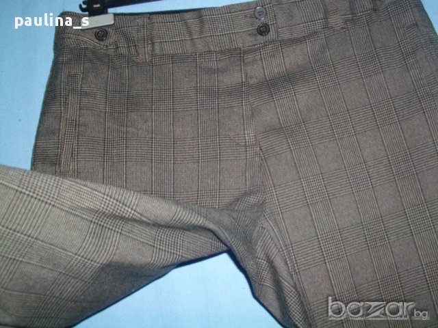 Зимен панталон в кафяво каре / Германия , снимка 6 - Панталони - 16552191