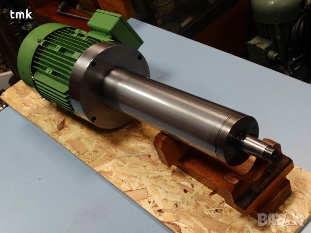 Мотор-шпиндел за шлайф GMN Ф 80, снимка 2 - Други машини и части - 23981666