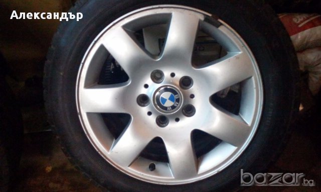BMW джанти с гуми 5 бр,, снимка 5 - Гуми и джанти - 13738285