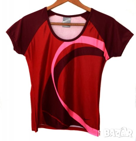 NIKE дамска червена тениска, снимка 1 - Тениски - 20616704