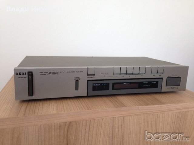 AKAI AT-S 210 стерео тунер, снимка 1 - Приемници и антени - 10986162