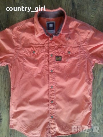 g-star new arizona lawrence shirt - страхотна мъжка риза, снимка 5 - Ризи - 21712355