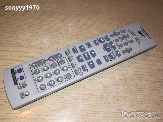 jvc dvd recorder remote control-внос швеицария, снимка 2 - Дистанционни - 21377921