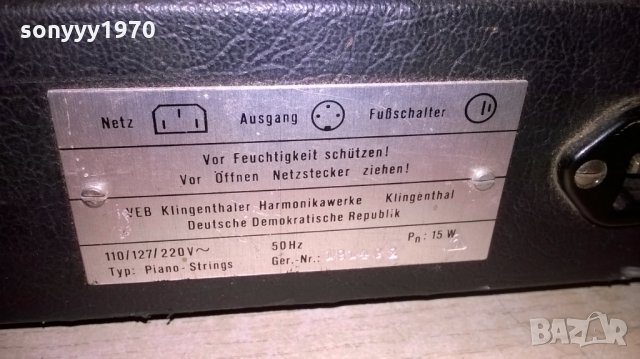 vermona piano strings-ddr-за ремонт-внос германия, снимка 9 - Синтезатори - 22763372