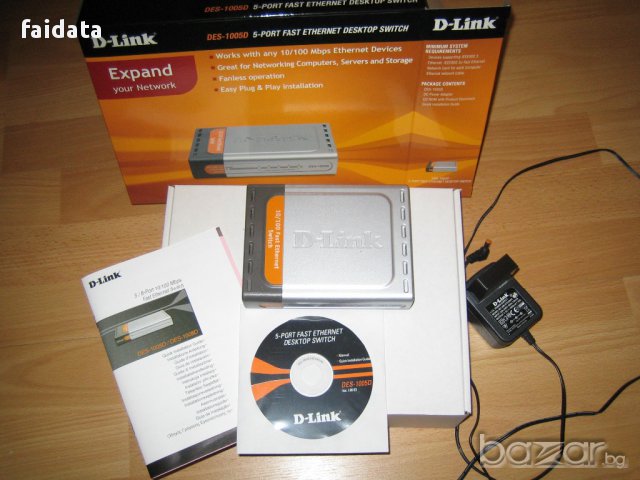 D-Link, снимка 1 - Мрежови адаптери - 10136876