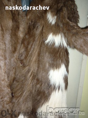 Дамски естествен кожен кожух (палто), снимка 4 - Палта, манта - 11873336