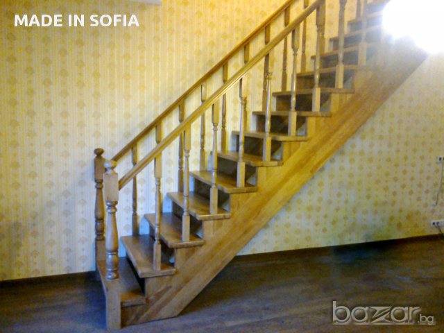 Дървени стълби по поръчка
