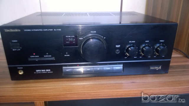technics su-x102-stereo amplifier-230watt-japan-new class A-внос швеицария, снимка 2 - Ресийвъри, усилватели, смесителни пултове - 8071106