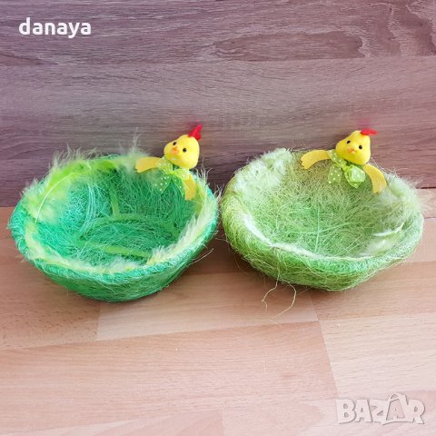 Панер за великденски яйца с пиленце 17см декорация украса за Великден, снимка 5 - Декорация за дома - 24564882