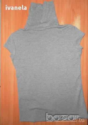 Сиво поло, снимка 1 - Блузи с дълъг ръкав и пуловери - 11954014