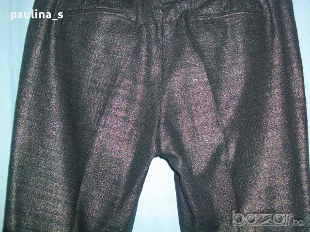 Дизайнерски сребърни бермуди "Loft" by Ann Taylor / голям размер , снимка 8 - Къси панталони и бермуди - 14922131