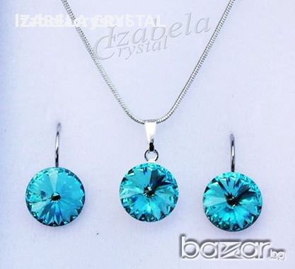 Сваровски Обеци,Комплекти,Колие,Гривна ''Rivoli''Crystals from SWAROVSKI ®, снимка 11 - Обеци - 11283514