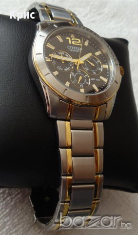 Ръчен часовник Цитизен, златни елементи, Citizen Gold Watch AG8304-51E, снимка 8 - Мъжки - 9074154