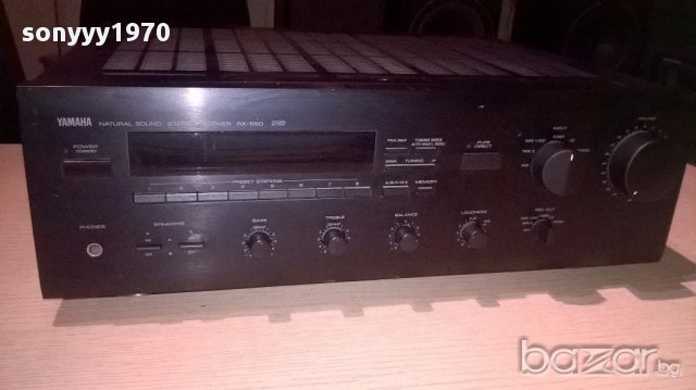Yamaha rx-550 receiver made in japan-внос швеицария, снимка 5 - Ресийвъри, усилватели, смесителни пултове - 13105178