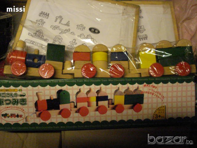 дървен влак