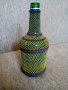 Старо плетено шише,бутилка, снимка 1 - Антикварни и старинни предмети - 17420855