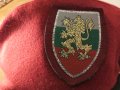 Червена барета, БНА, Българска армия - размер 62 см. Старо военно производство армейска, снимка 2