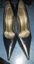 Страхотни италиански обувки, черни, 38 н-р, снимка 1 - Дамски обувки на ток - 16243014