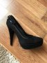 Черни класически обувки, снимка 1 - Дамски обувки на ток - 24581460