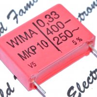  WIMA 0.33 µF  400 V  MKP10, снимка 1 - Други - 16185628