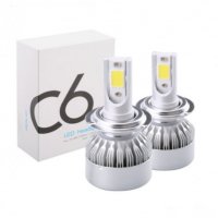 Диодни LED Крушки за фар Н1,Н7,Н7 -36W 6000K 3800 Lumena, снимка 1 - Аксесоари и консумативи - 23825652