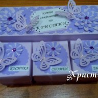 Кутия за бебешки съкровища за момиче с пеперуди, снимка 5 - Подаръци за кръщене - 17195914