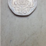 Монета 20 Английски Пенса 1996г. / 1996 20 Pence UK Coin KM# 939 Sp# 4361, снимка 1 - Нумизматика и бонистика - 15469899