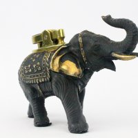 Ретро запалка колекционерска Слон, снимка 7 - Колекции - 25438034