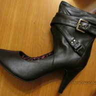 модерни обувки тип бота внос от Англия номер 40, снимка 5 - Дамски обувки на ток - 10884216