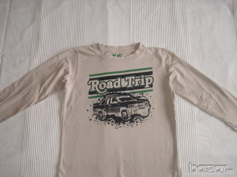 M& M, блуза с дълъг ръкав за момче,122 см. , снимка 1