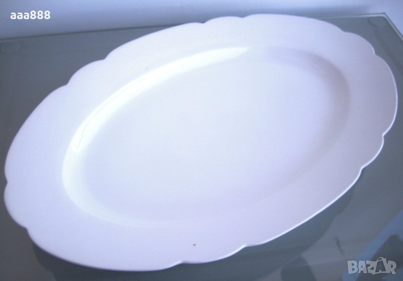 Голяма чиния плато порцелан, снимка 1