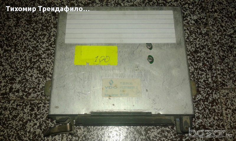 ECU ENGINE RENAULT SAFRANE 7700816342 412.221/006/001 2 3.0 рено сафран компютър 3.0, снимка 1