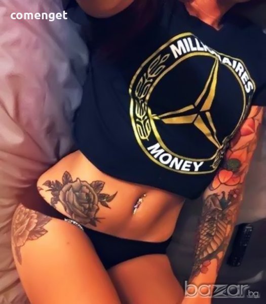  MERCEDES / МЕРЦЕДЕС BENZ тениски и блузи в цвят по избор! ИЛИ Поръчай модел с ТВОЯ ИДЕЯ! , снимка 1