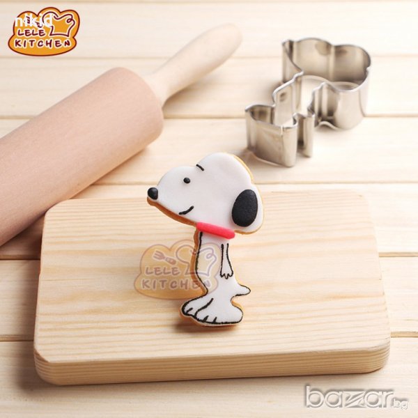 Snoopy Снупи метална форма резец за сладки бисквитки фондан украса, снимка 1