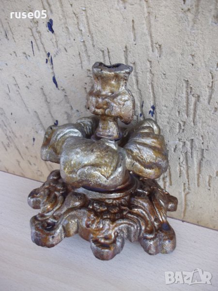 Свещник за една свещ от алуминиева сплав, снимка 1