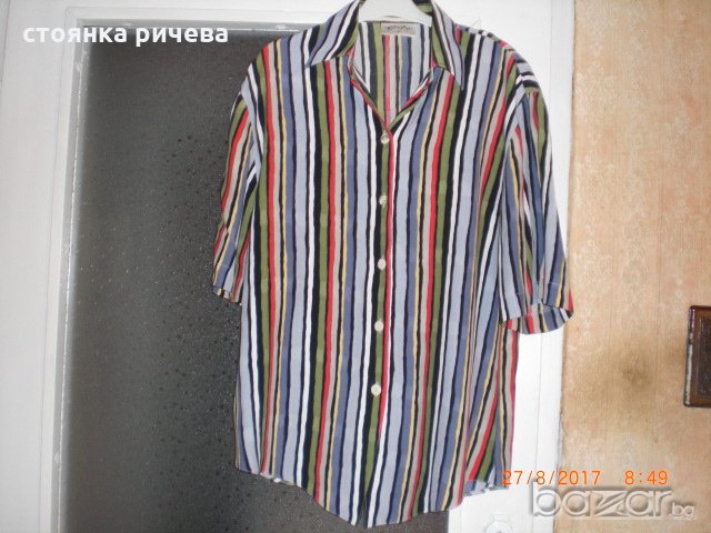 продавам дамска блуза-риза с къс ръкав-внос от Германия, снимка 1