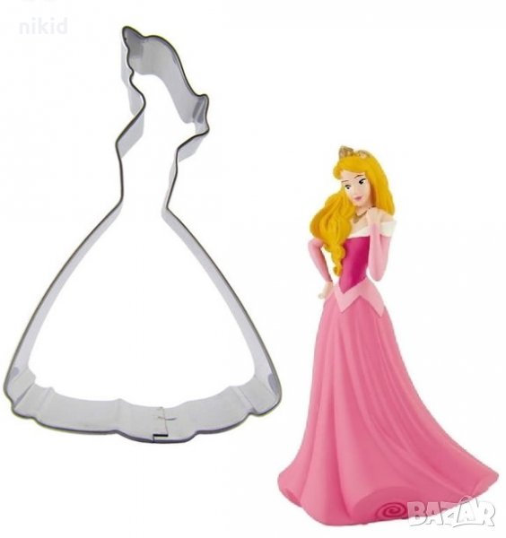 Принцеса метална форма резец за бисквитки сладки фондан тесто и др., снимка 1