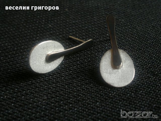 сребърни обеци, снимка 5 - Обеци - 10944663