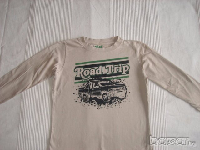 M& M, блуза с дълъг ръкав за момче,122 см. 