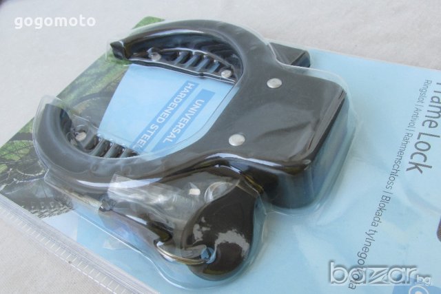 нов вело катинар FRAME LOCK, секрет тип подкова, висококачествен,неразпечатан,GOGOMOTO.BAZAR.BG , снимка 3 - Велосипеди - 20817870