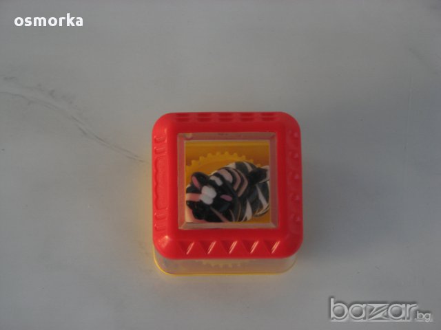  Fisher Price зебра интерактивна играчка за най-малките куб кубче цветна и забавна Фишер Прайс, снимка 2 - Рисуване и оцветяване - 11956120