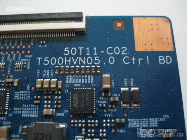 Samsung UE42F5500AK - T-Con - 55.42T28.C13 - 50T11-C02 - T500HVN05.0 Ctrl BD, снимка 2 - Части и Платки - 18907569