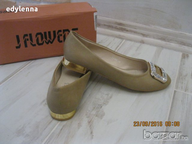 Балеринки - 38 номер, снимка 2 - Дамски ежедневни обувки - 15834966