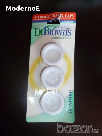 д-р Браун DrBrown's - капачки за съхранение , снимка 1 - Прибори, съдове, шишета и биберони - 17375869