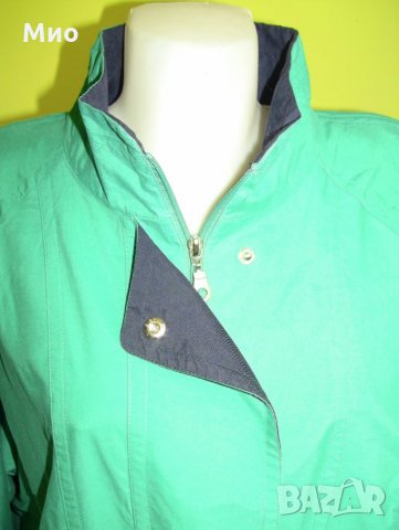Valentinе, яке с тънка подплата, зелено и синьо, 44 (2XL), снимка 2 - Якета - 22845236