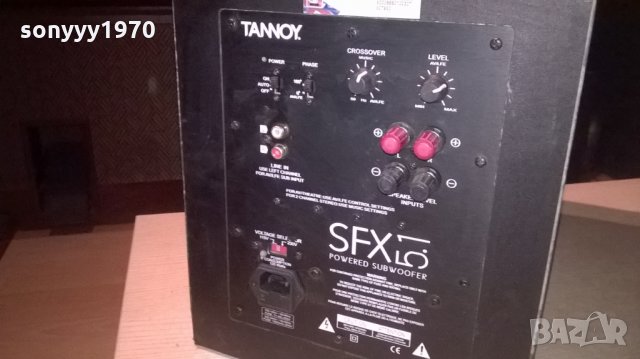★ █▬█ 0 ▀█▀ ★ tannoy sfx 5.1 powered subwoofer-внос англия, снимка 12 - Тонколони - 24047008