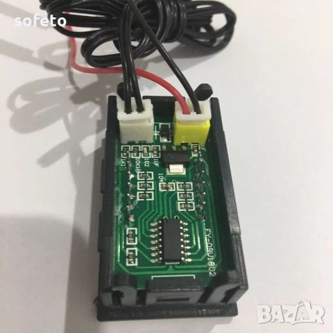 Led термометър СИН 12V -50 +120 лед термо датчик сензор температура, снимка 3 - Аксесоари и консумативи - 25174384