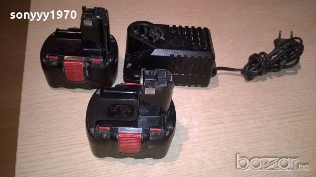 bosch зарядно и две батерии-внос швеицария, снимка 5 - Други инструменти - 19539247