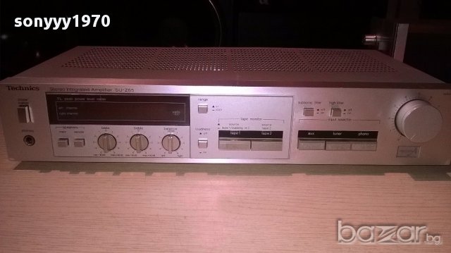 Technics su-z65 amplifier 345w-made in japan внос швеицария, снимка 4 - Ресийвъри, усилватели, смесителни пултове - 13367359