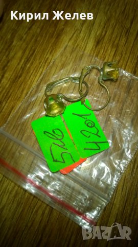 Старинни обеци -431 бронзови, снимка 2 - Колекции - 24070341